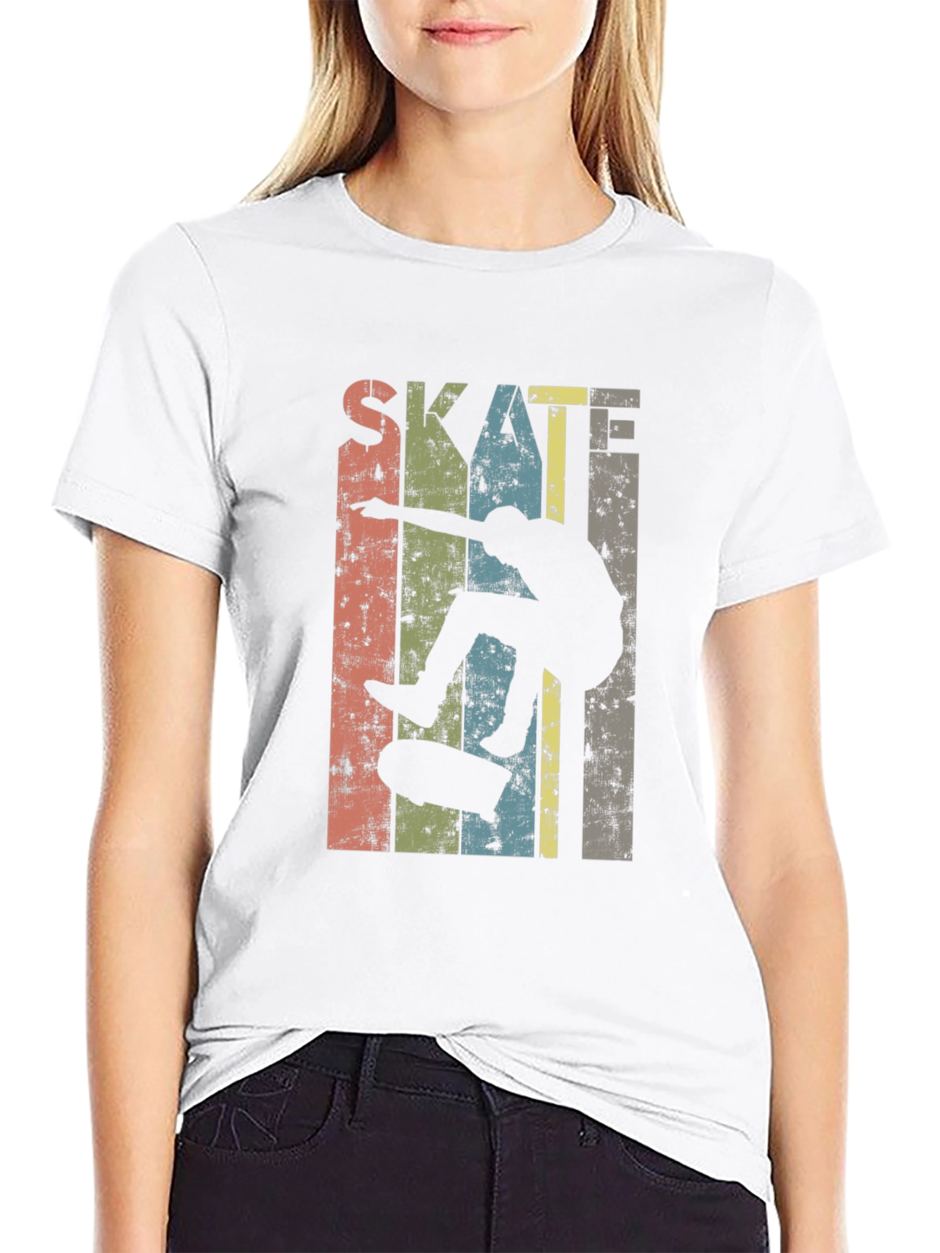 Retro Skateboarding T-Shirt