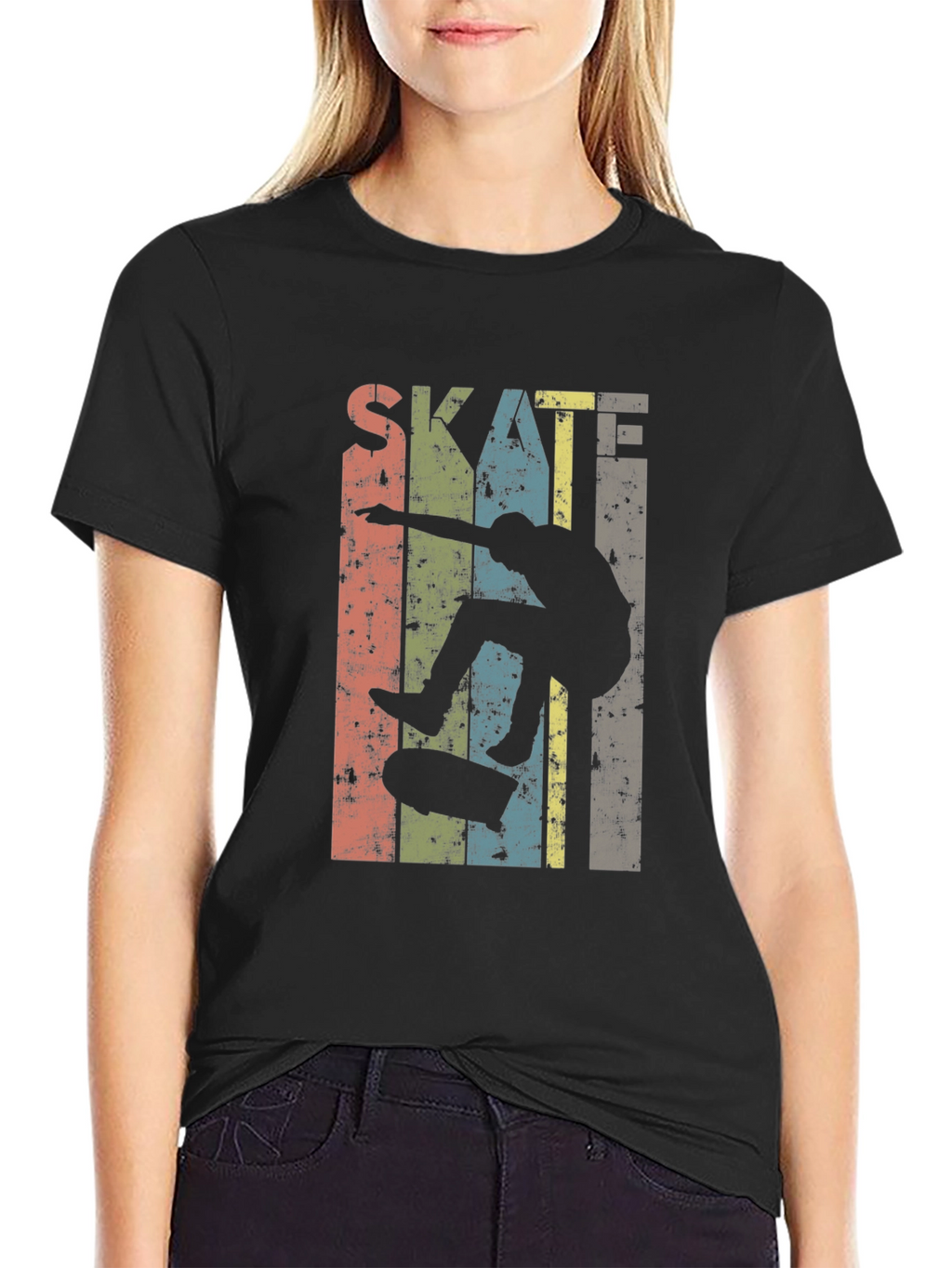 Retro Skateboarding T-Shirt