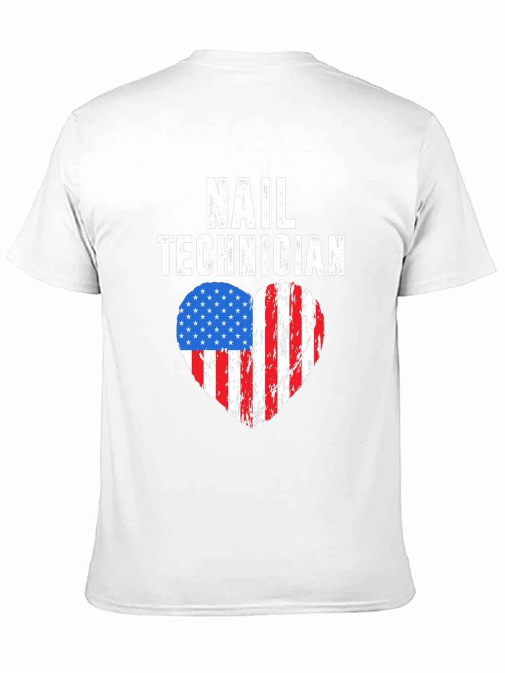 Nail Technician Patriotic T-Shirt