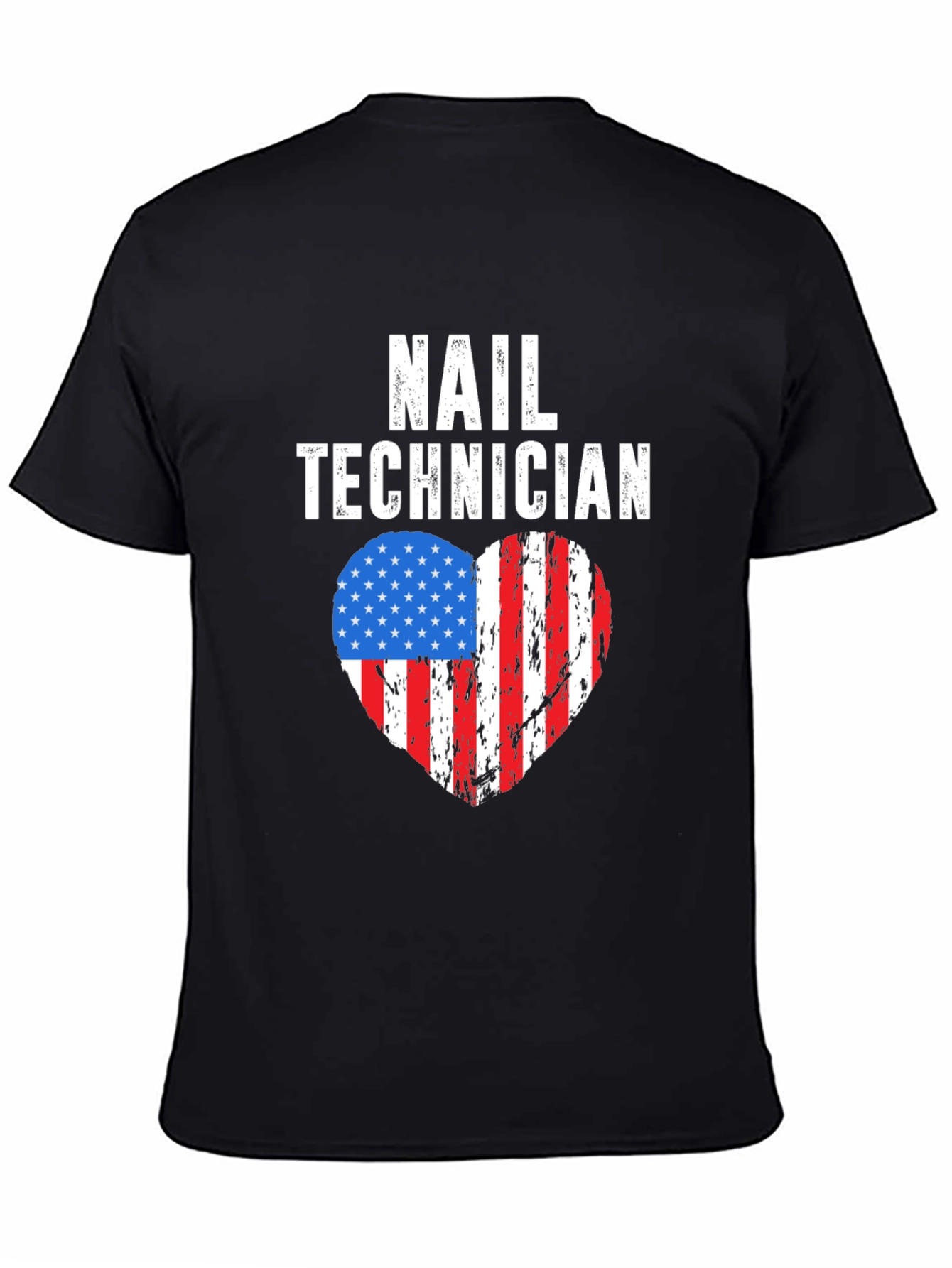 Nail Technician Patriotic T-Shirt