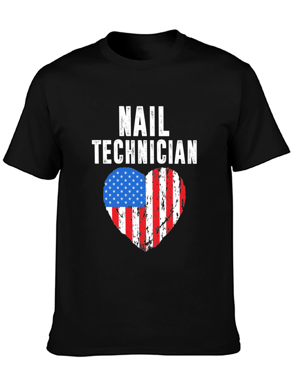 Nail Technician Patriotic T-Shirt