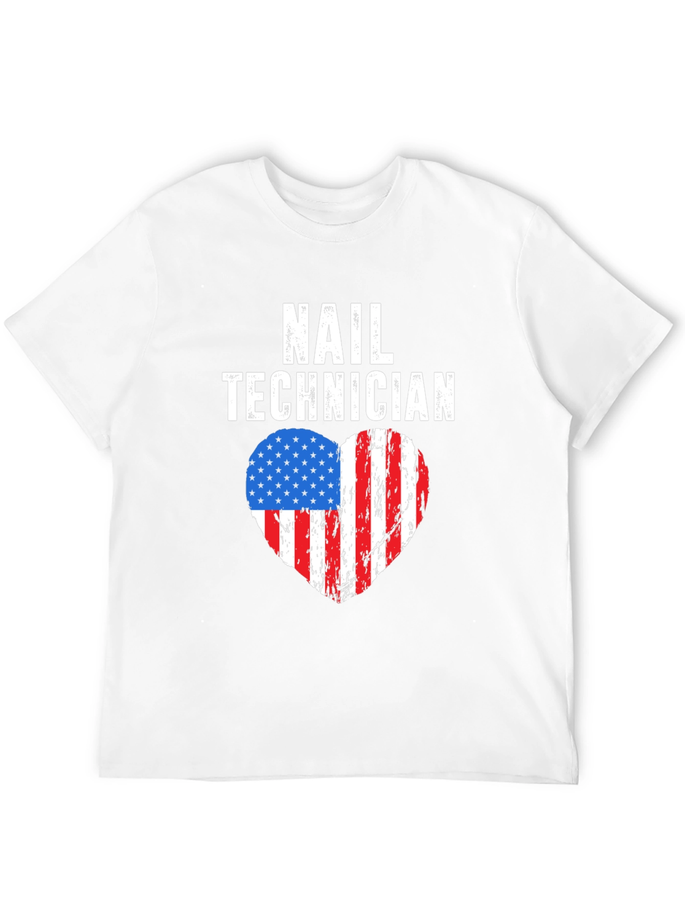 Nail Technician Patriotic T-Shirt