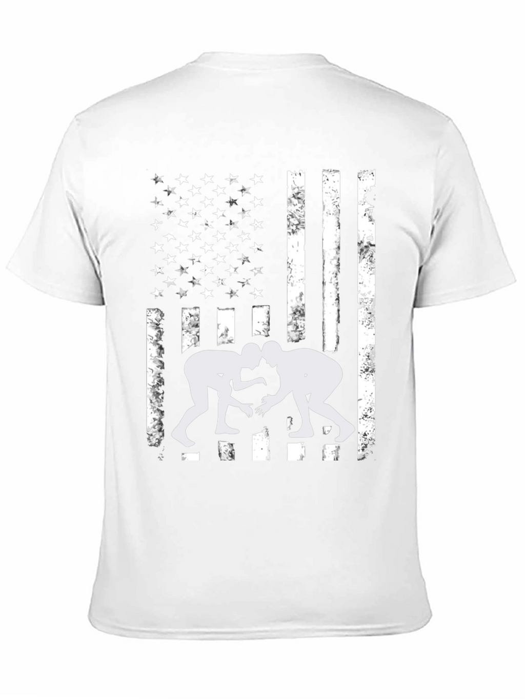 Wrestling USA Flag Graphic Tee
