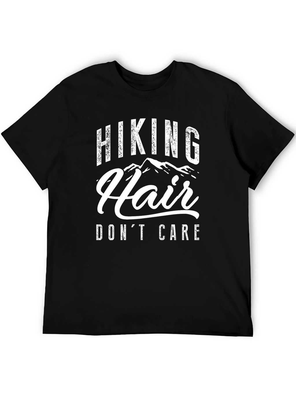 Hiking Hair Dont Care Graphic Tee