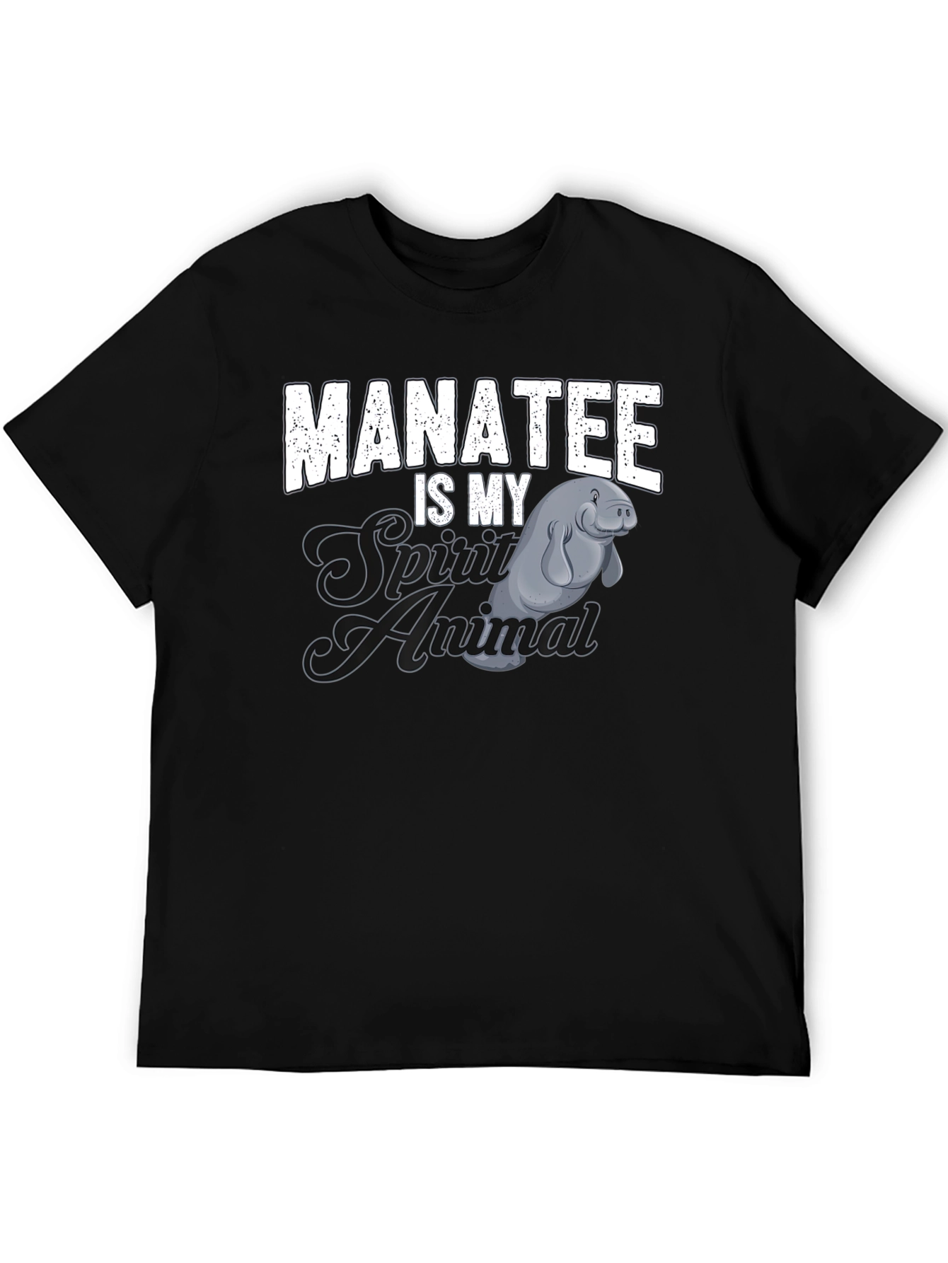 Manatee Spirit Animal Graphic Tee