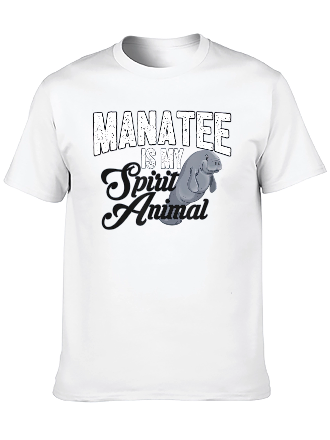 Manatee Spirit Animal Graphic Tee