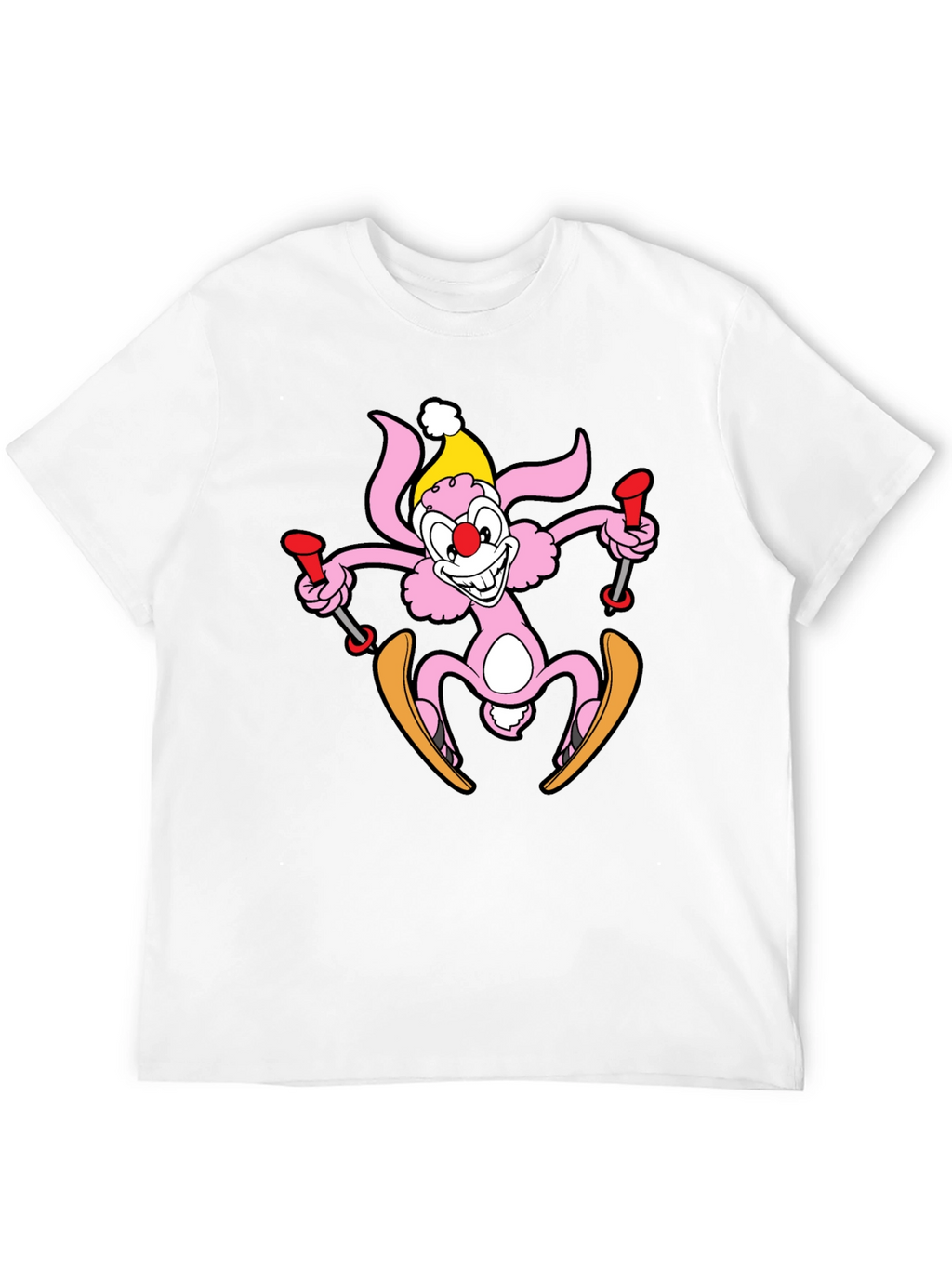 Skiing Bunny T-Shirt
