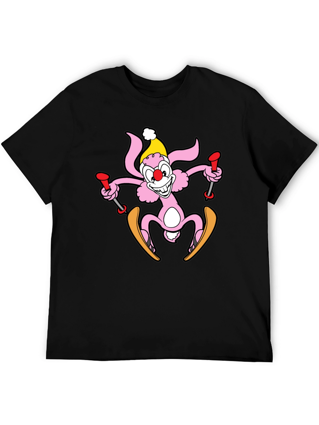 Skiing Bunny T-Shirt