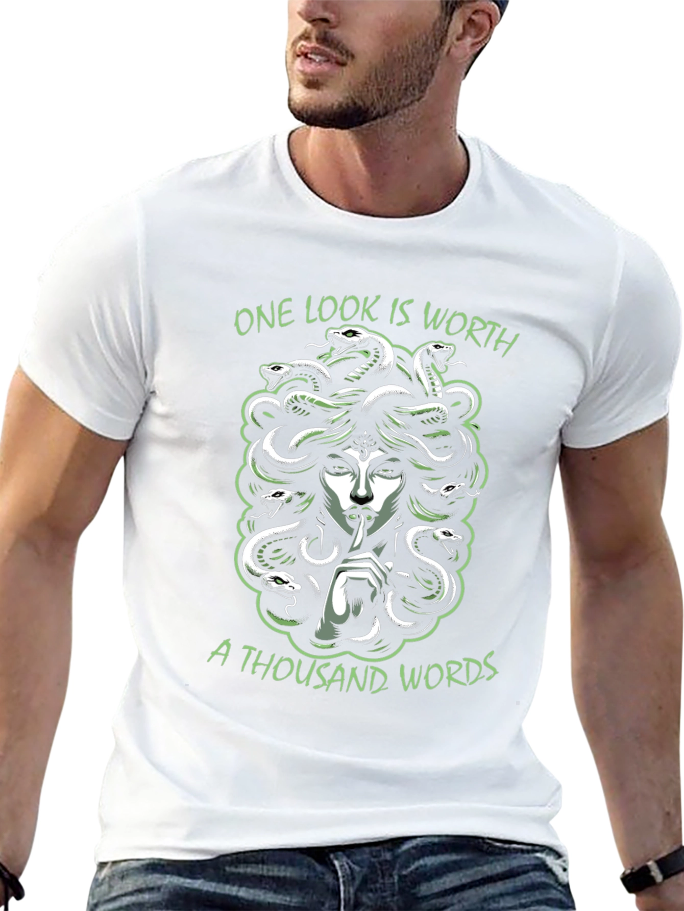 Medusa Graphic Tee - One Look T-Shirt