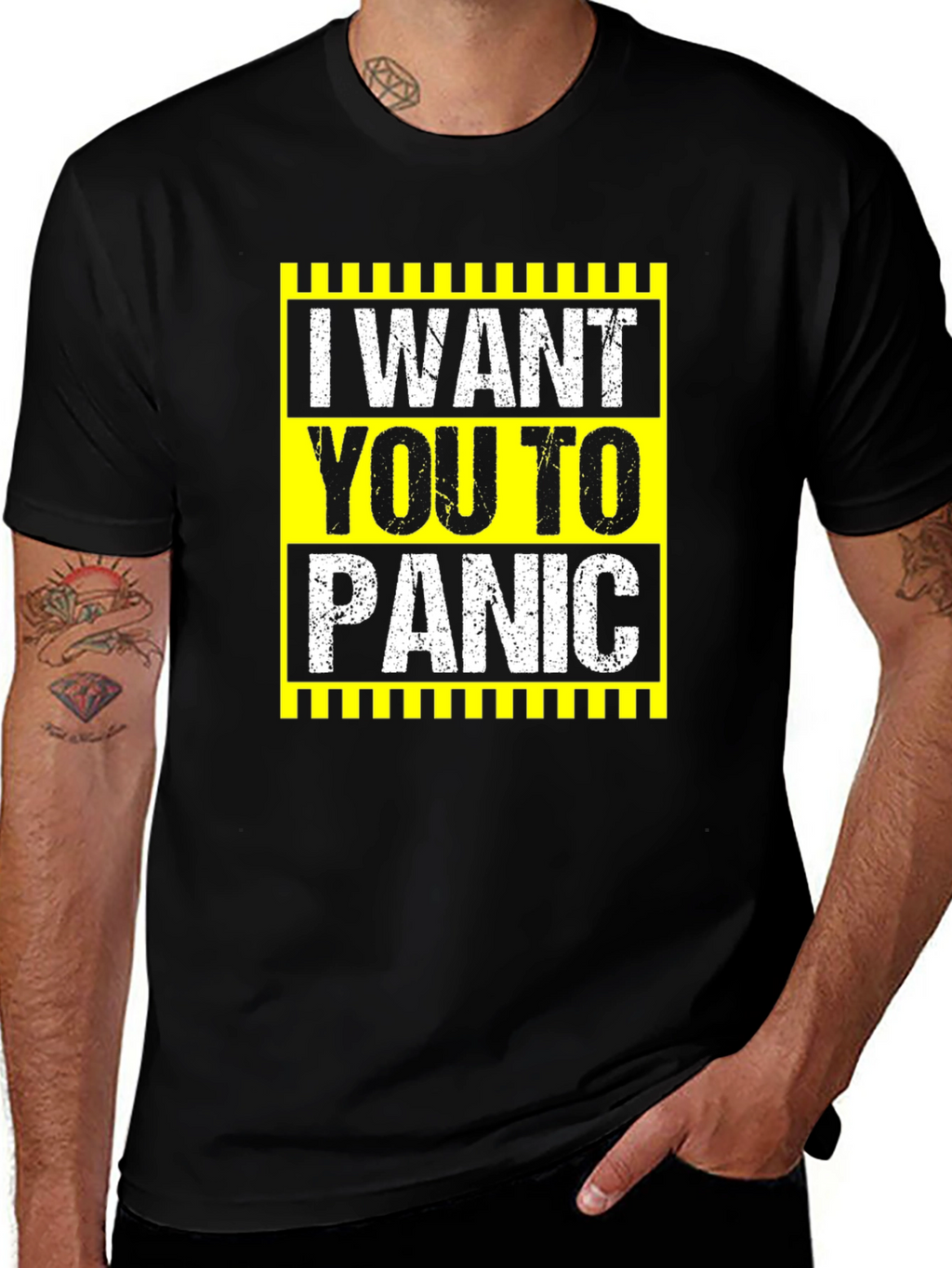 I Want You To Panic Graphic Tee