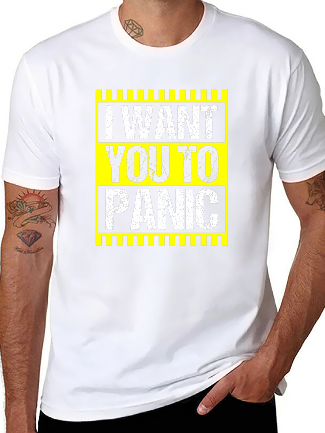I Want You To Panic Graphic Tee