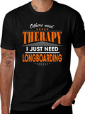 Therapy Longboarding Graphic T-Shirt