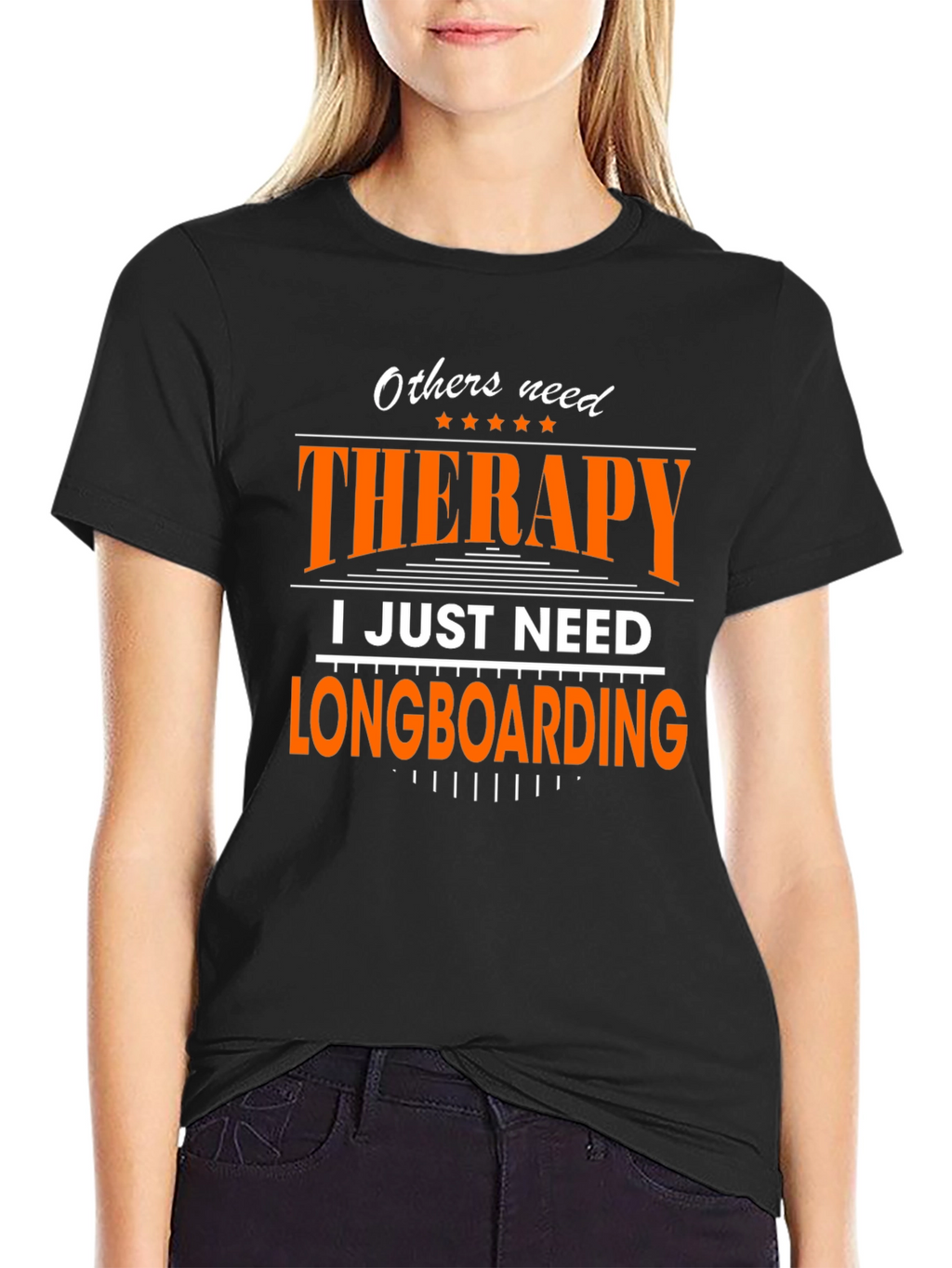 Therapy Longboarding Graphic T-Shirt