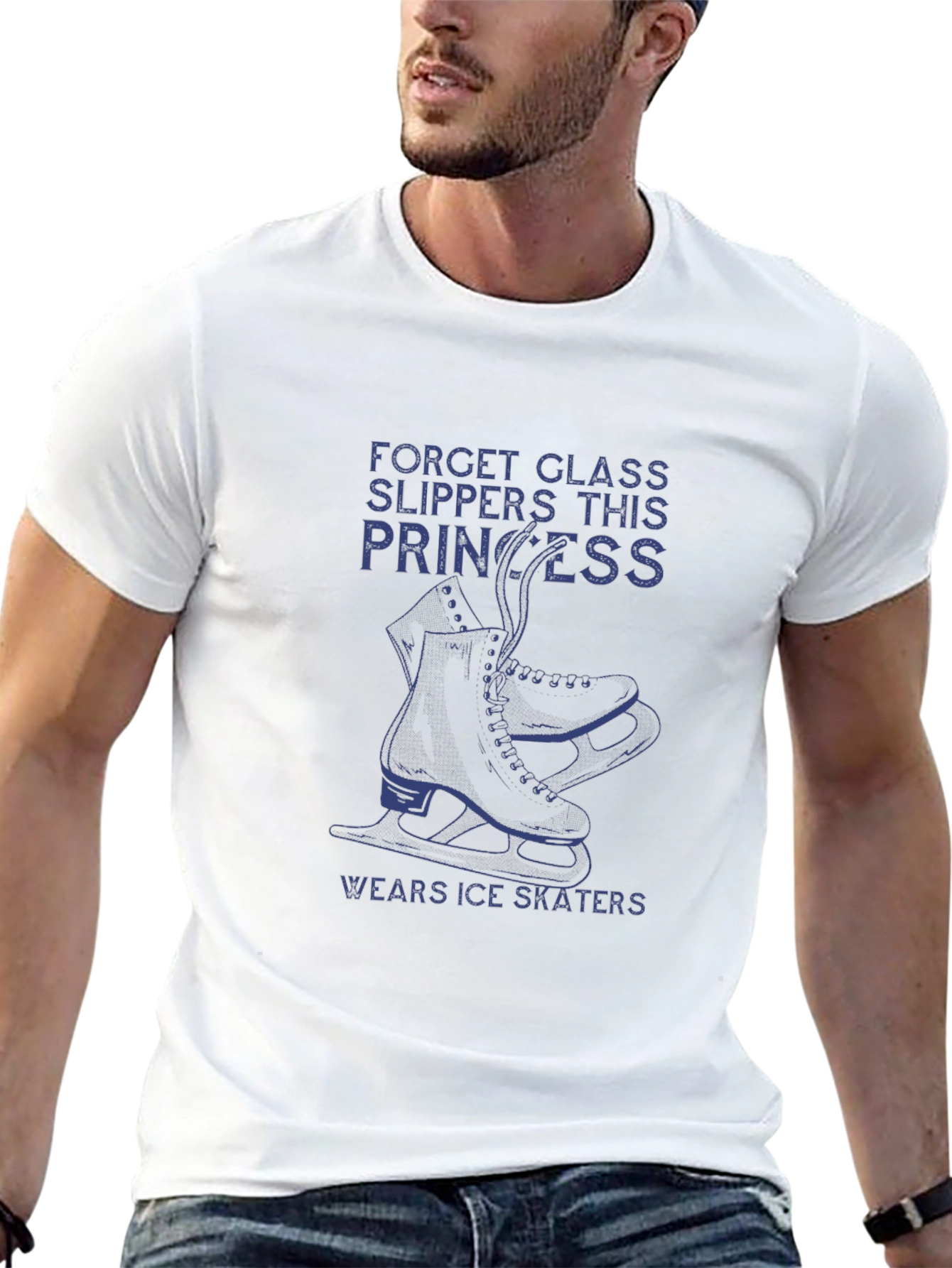 Ice Skater Princess T-Shirt - Novelty Apparel