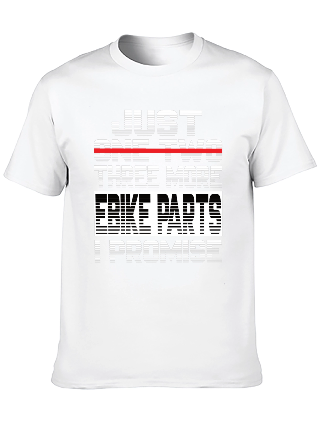 Just One Two Three More Bike Parts T-Shirt