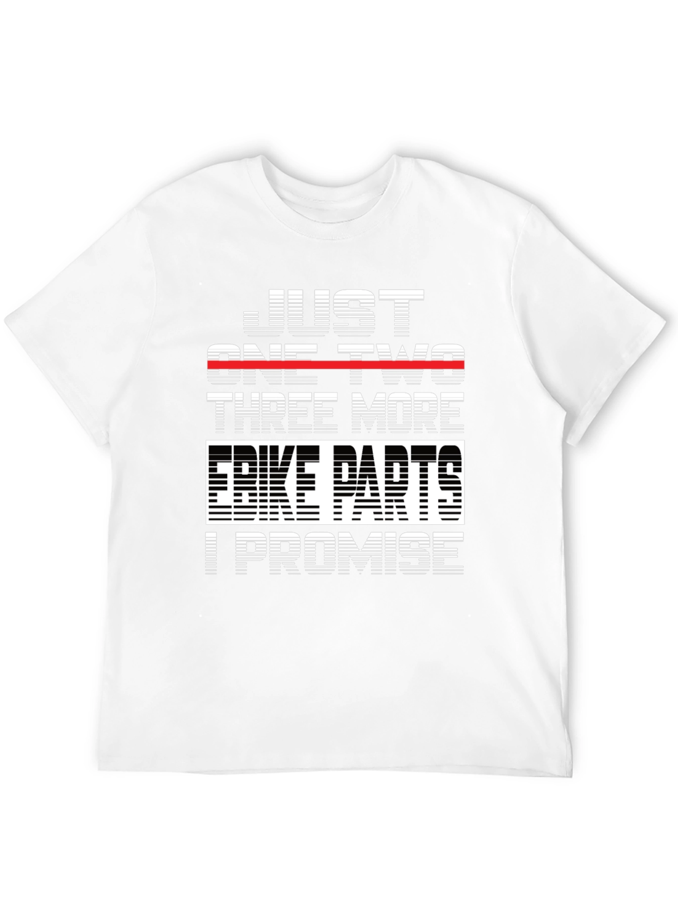 Just One Two Three More Bike Parts T-Shirt