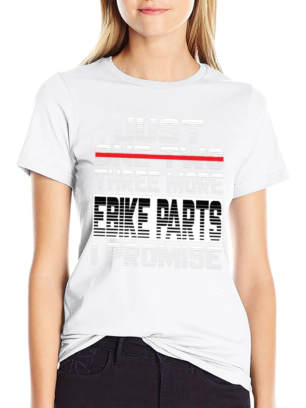 Just One Two Three More Bike Parts T-Shirt