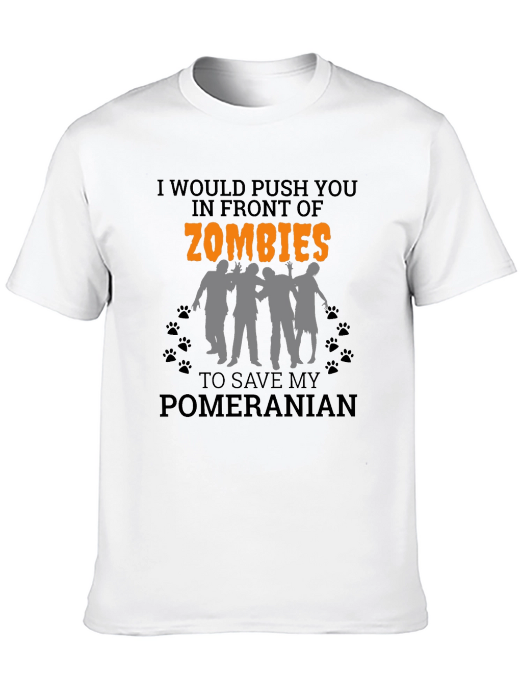 Zombie Pomeranian T-Shirt