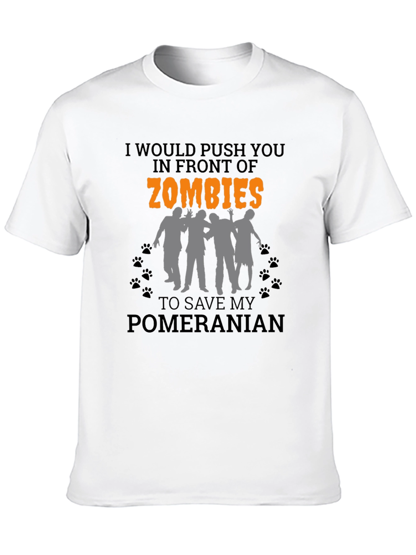 Zombie Pomeranian T-Shirt