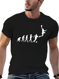 Evolution of Sports Funny Graphic T-Shirt