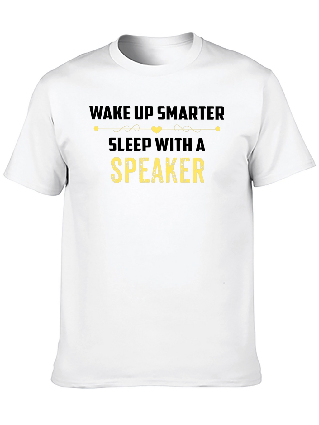 Wake Up Smarter Speaker T-Shirt Funny Gift