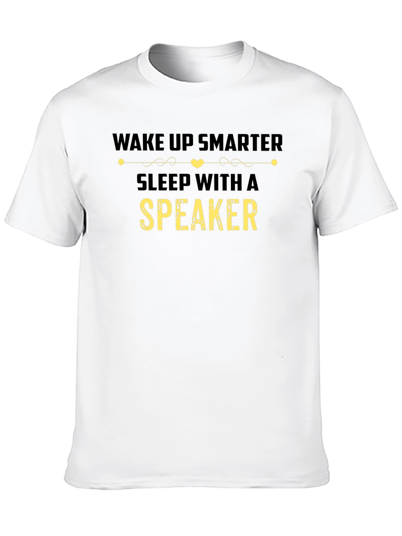 Wake Up Smarter Speaker T-Shirt Funny Gift
