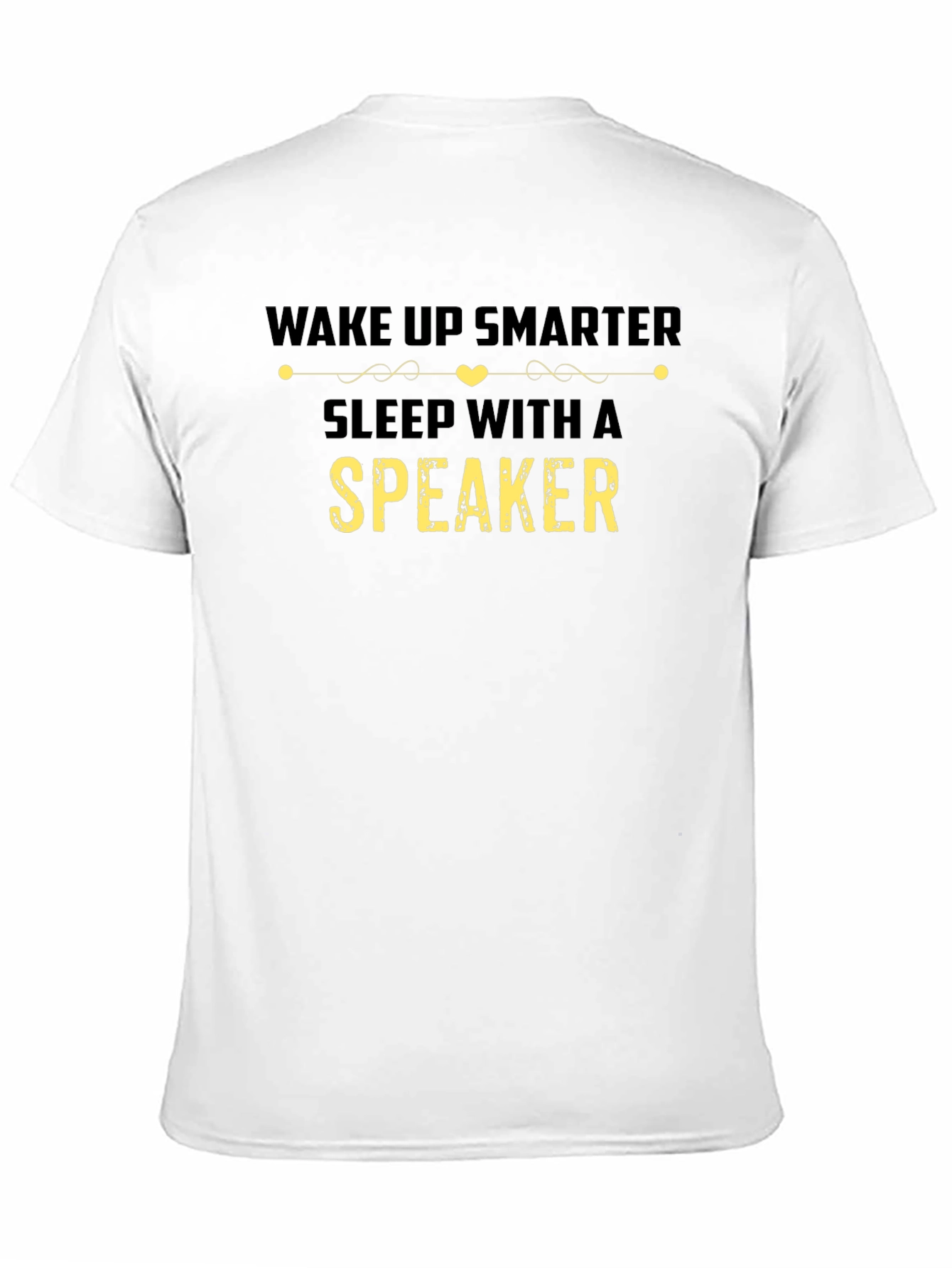 Wake Up Smarter Speaker T-Shirt Funny Gift
