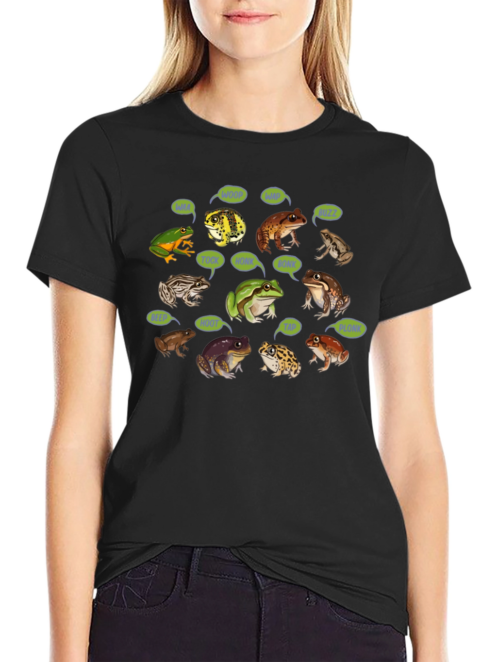 Frog Sounds Graphic T-Shirt