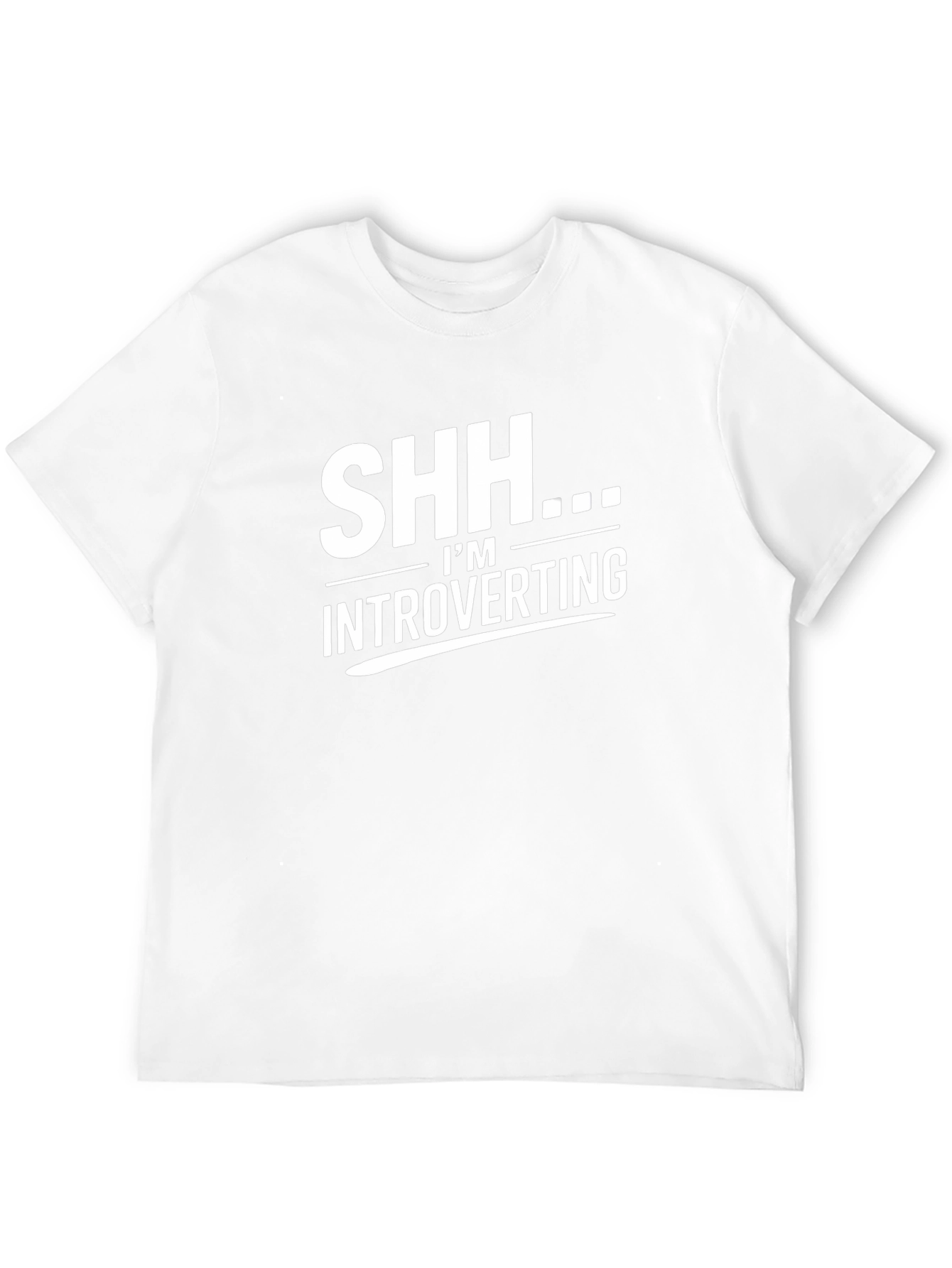 Introverting Black T-Shirt
