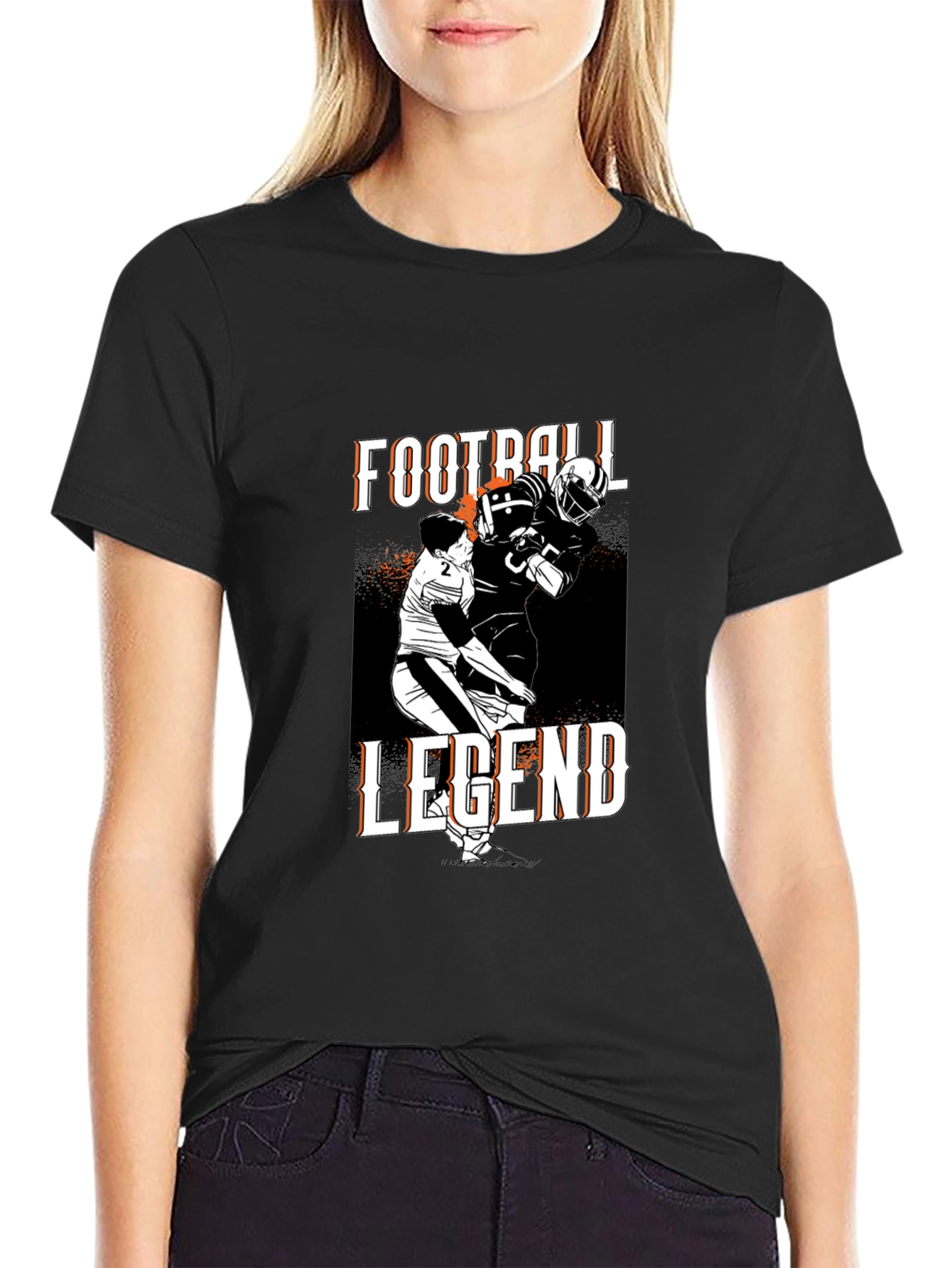 Football Legend Graphic T-Shirt