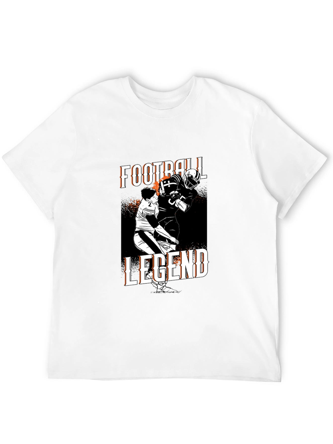 Football Legend Graphic T-Shirt