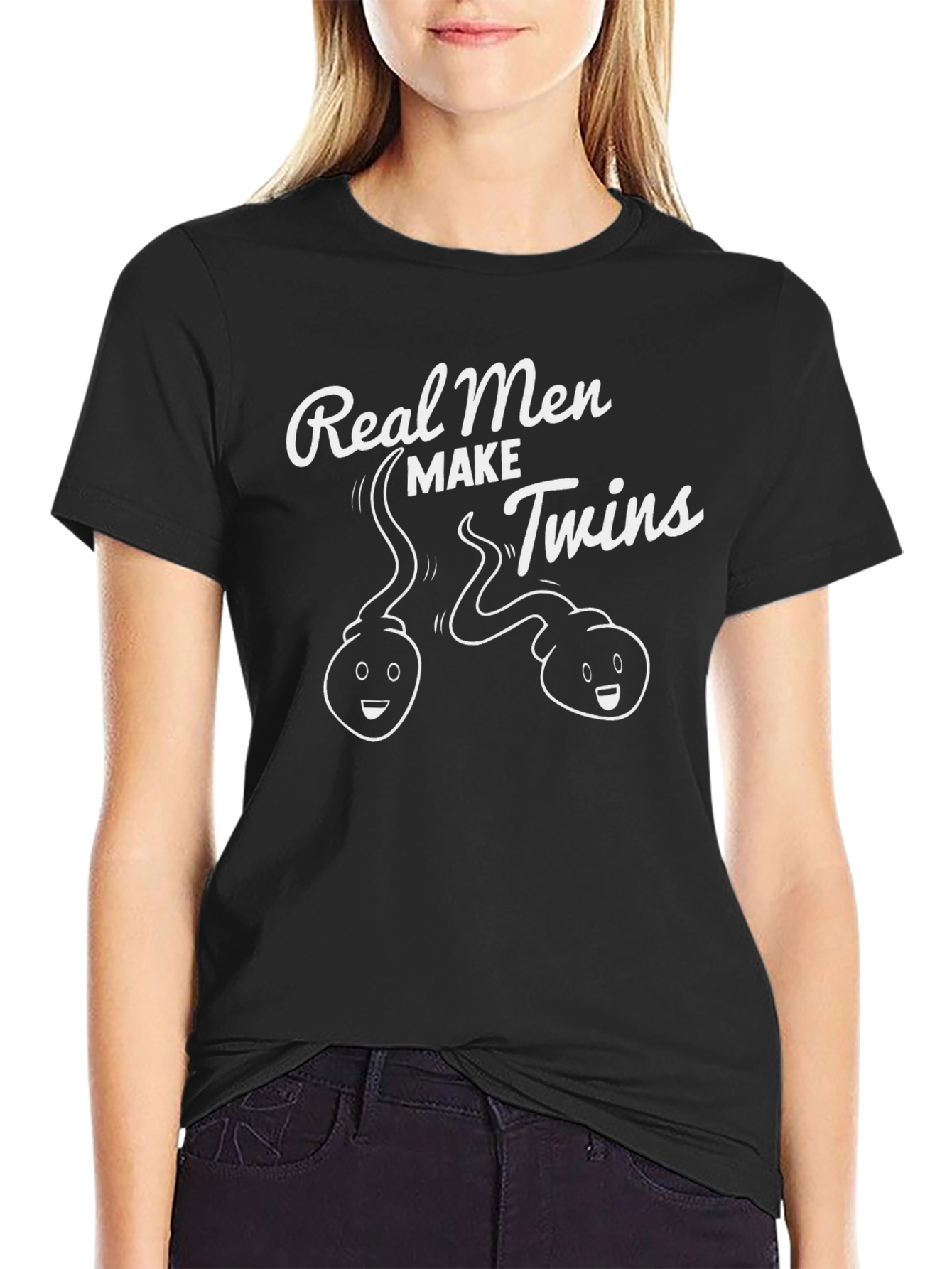 Real Men Make Twins Graphic T-Shirt