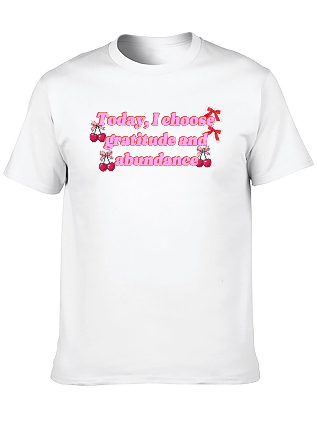 Gratitude & Abundance Graphic Tee - Black