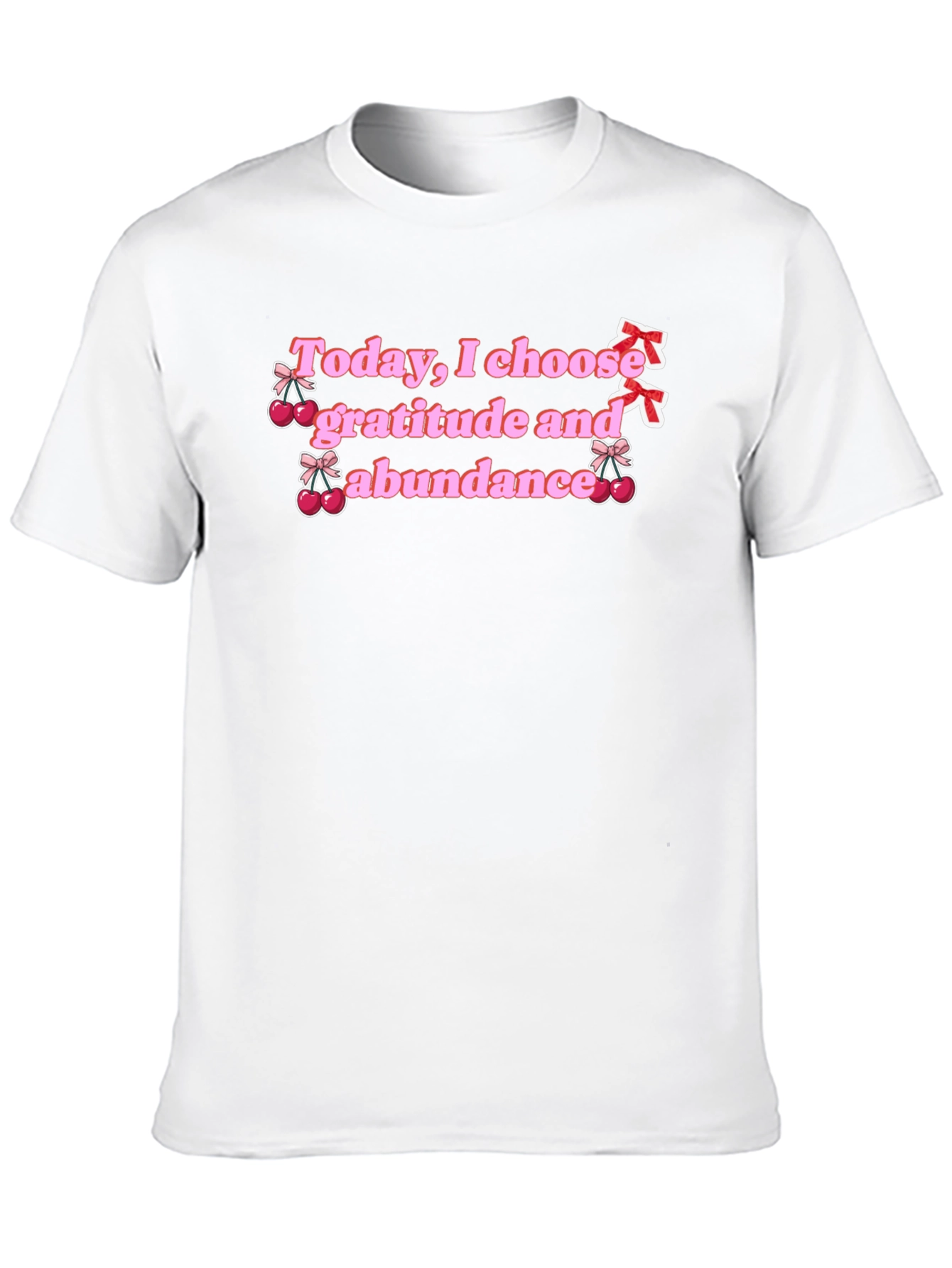 Gratitude & Abundance Graphic Tee - Black