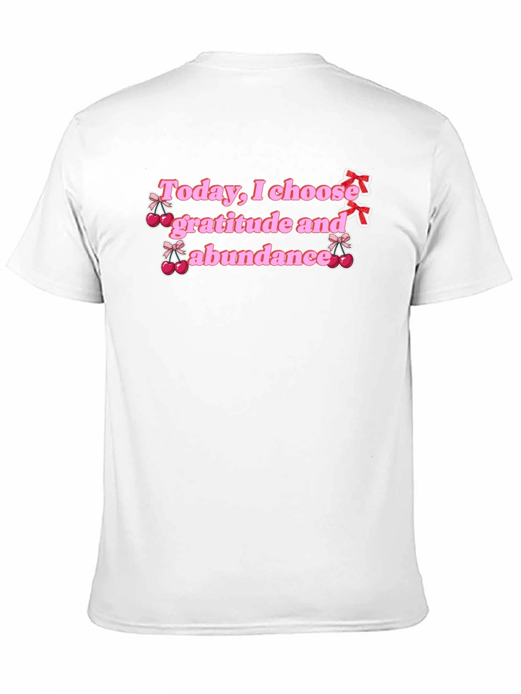 Gratitude & Abundance Graphic Tee - Black