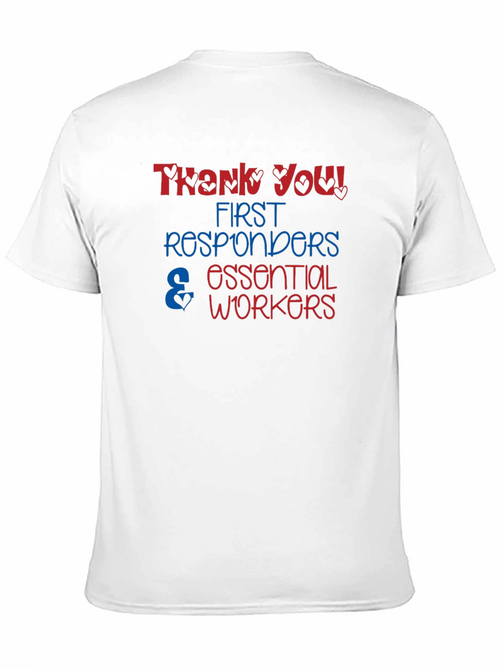 Thank You Essential Workers Graphic T-Shirt