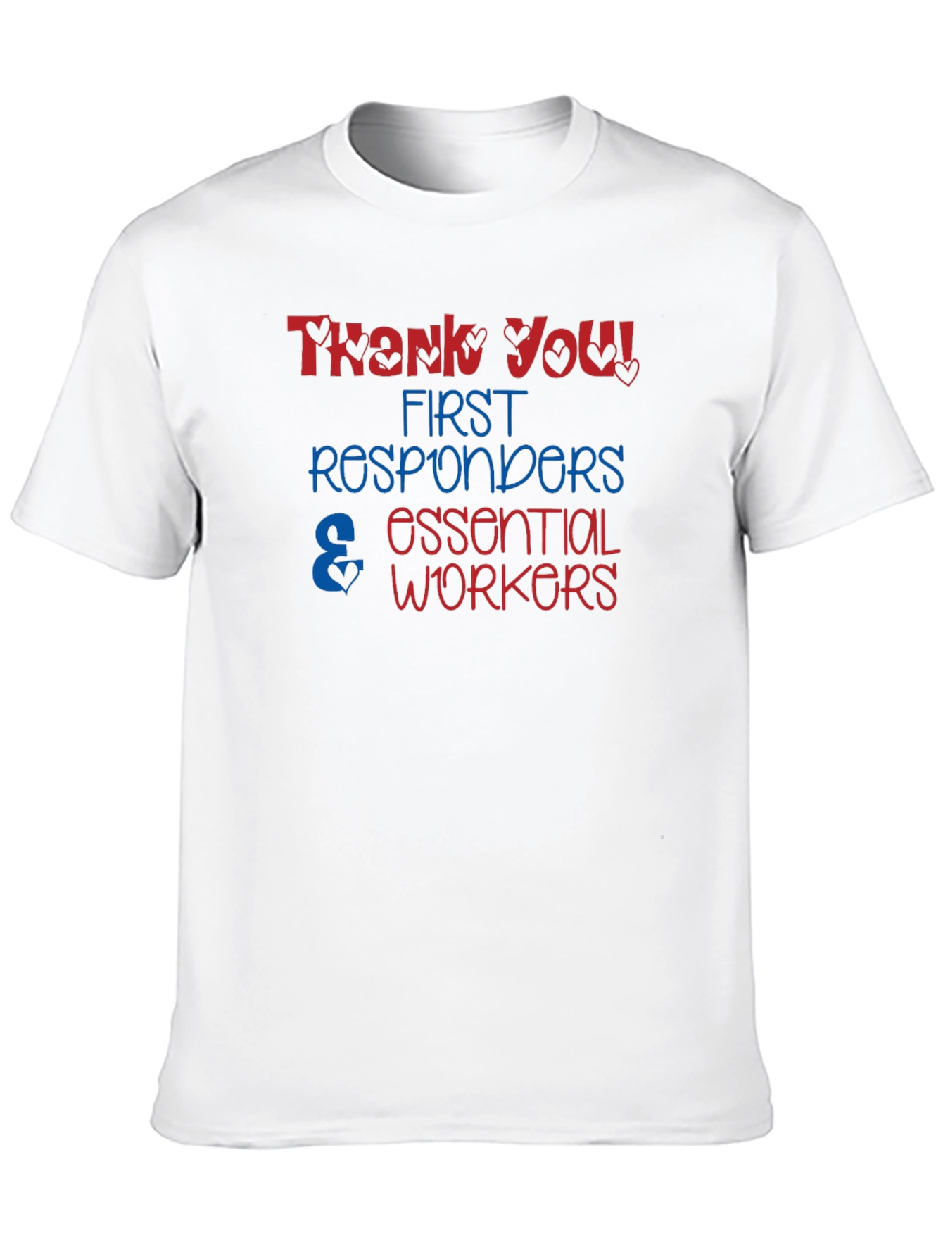 Thank You Essential Workers Graphic T-Shirt