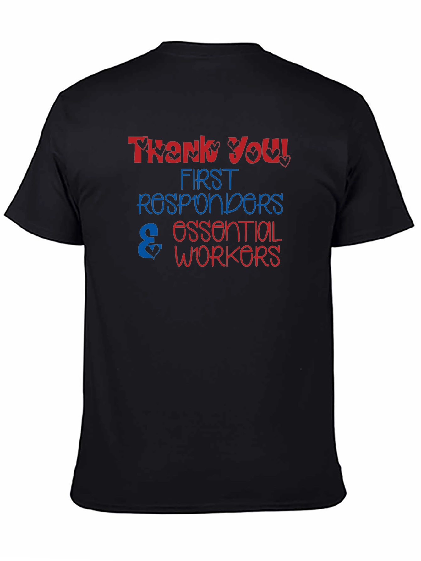 Thank You Essential Workers Graphic T-Shirt