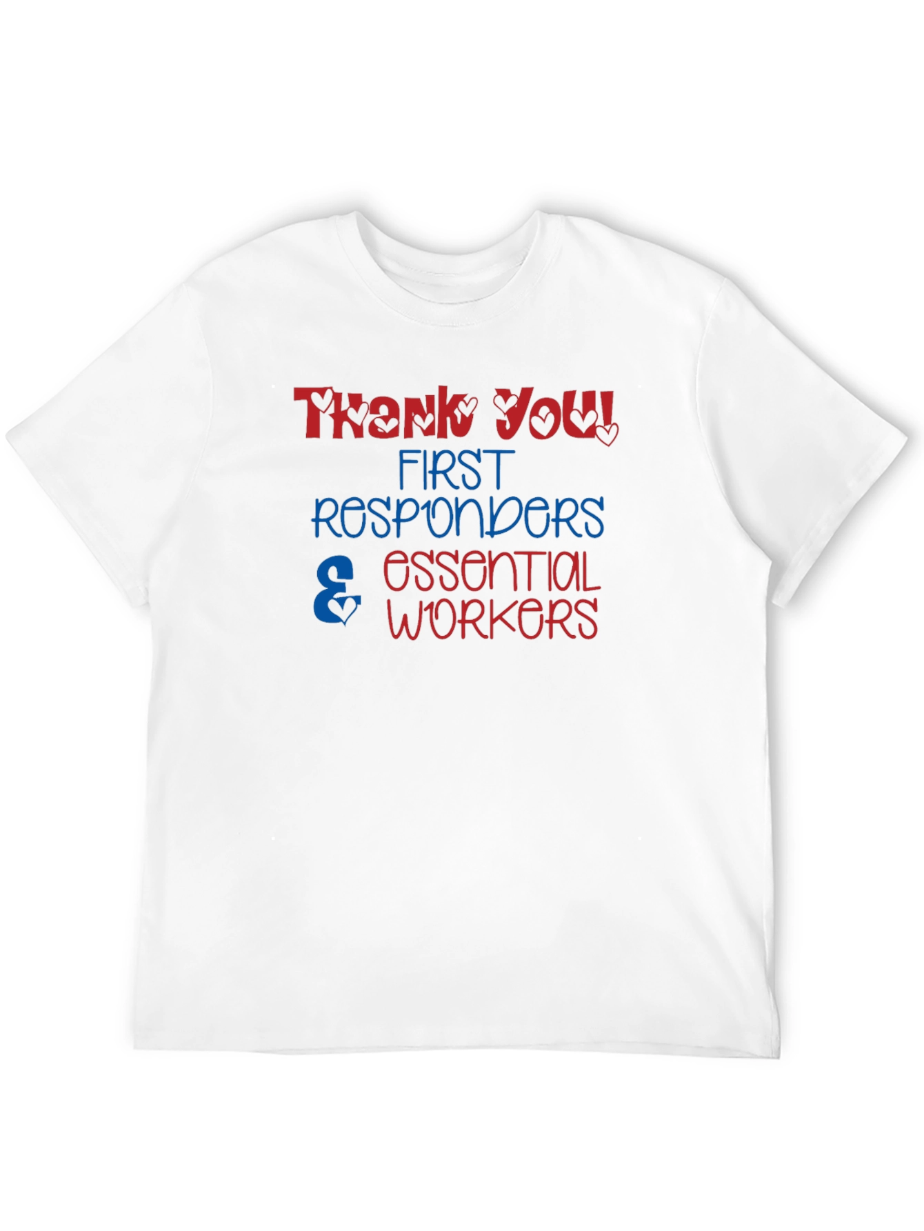 Thank You Essential Workers Graphic T-Shirt