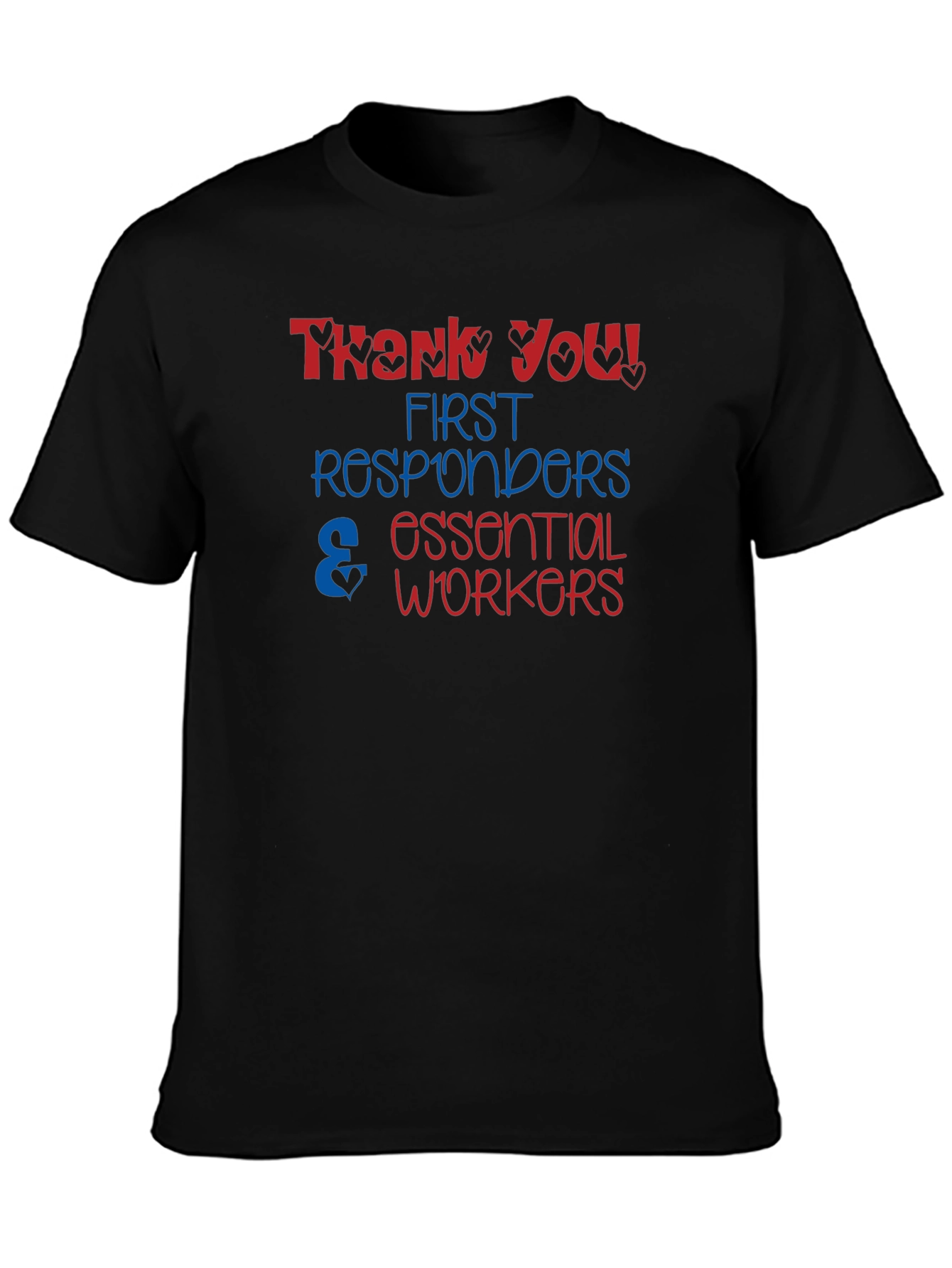 Thank You Essential Workers Graphic T-Shirt