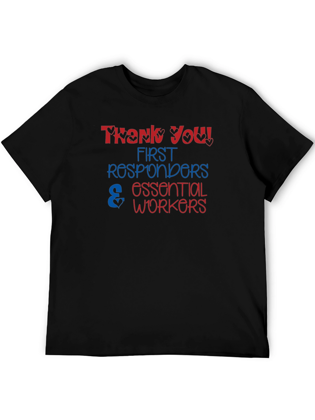 Thank You Essential Workers Graphic T-Shirt