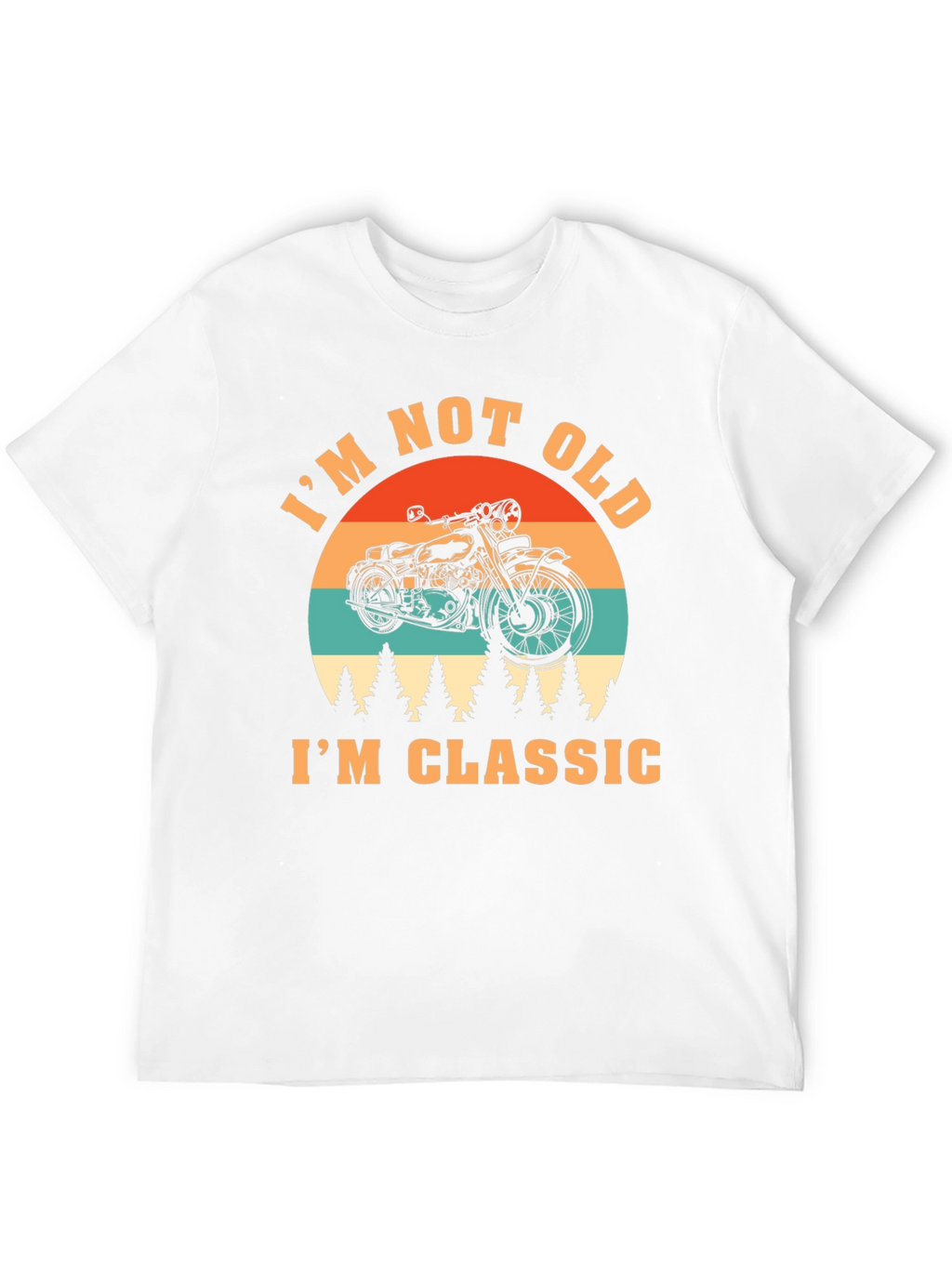 Im Not Old Im Classic Motorcycle Graphic Tee