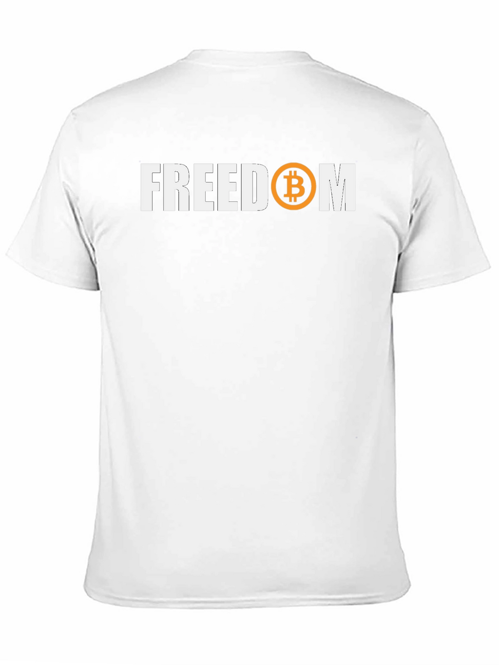 Bitcoin Freedom Black T-Shirt - Crypto Currency Tee