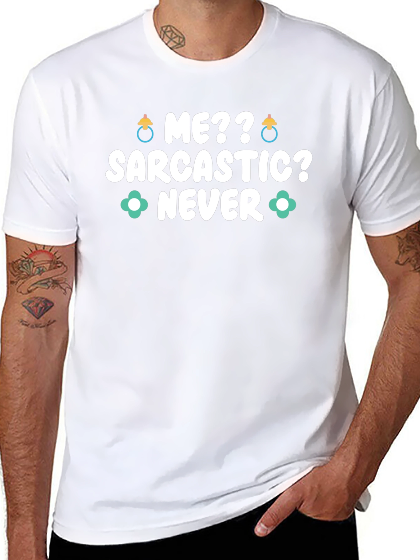 Sarcastic Never Funny Tee