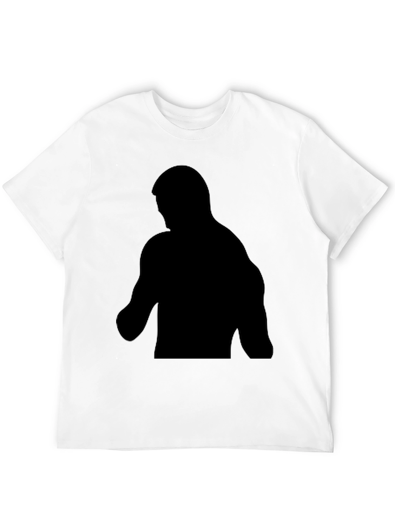 Silhouette Graphic Black Tee