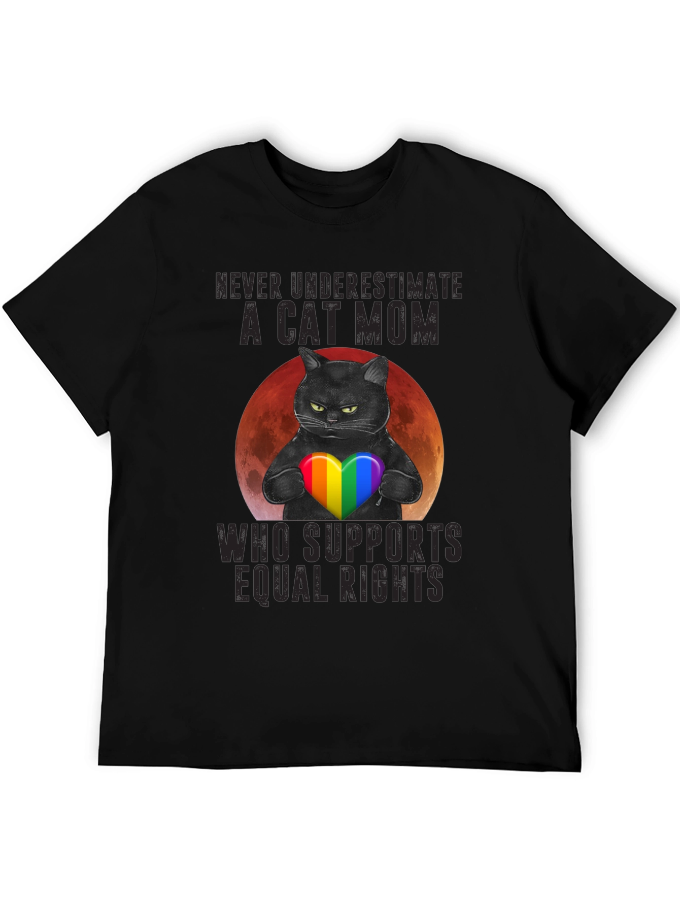 Cat Mom Equal Rights T-Shirt