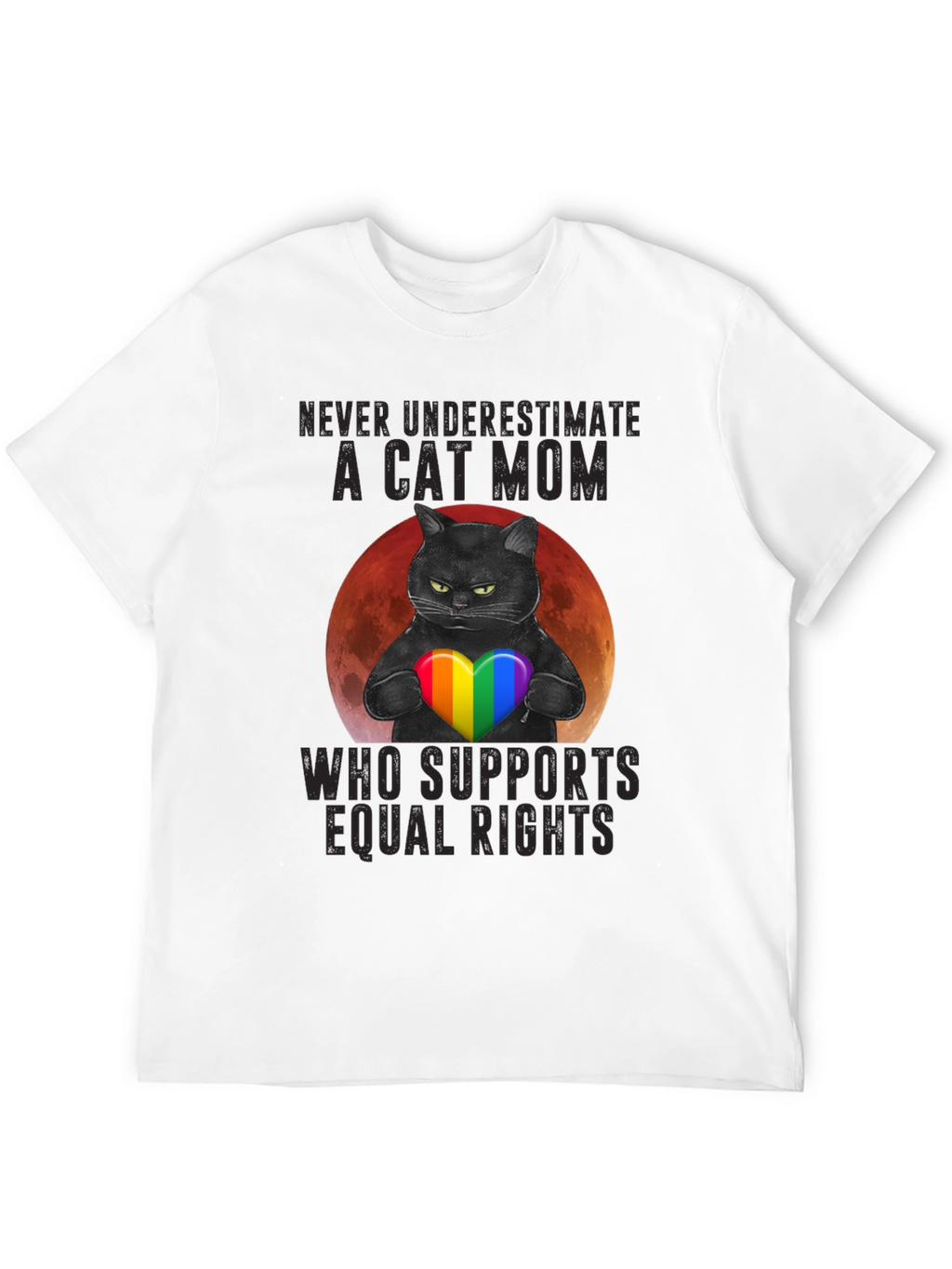 Cat Mom Equal Rights T-Shirt