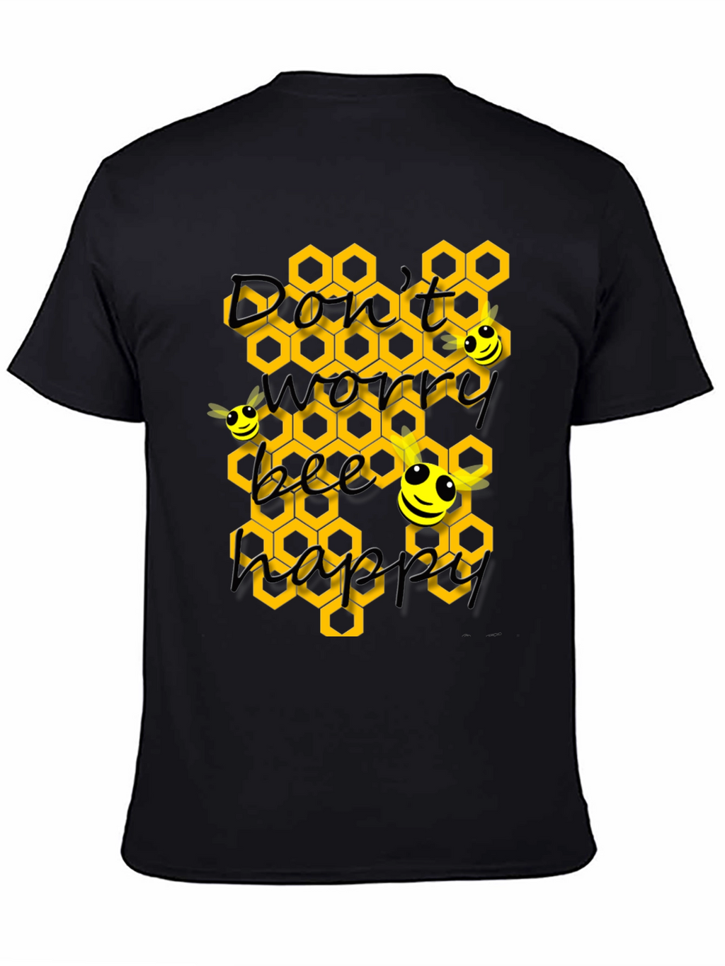Dont Worry Bee Happy Graphic Tee