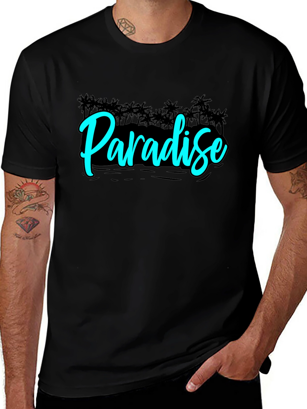 Paradise Graphic Tee - Island Getaway Style