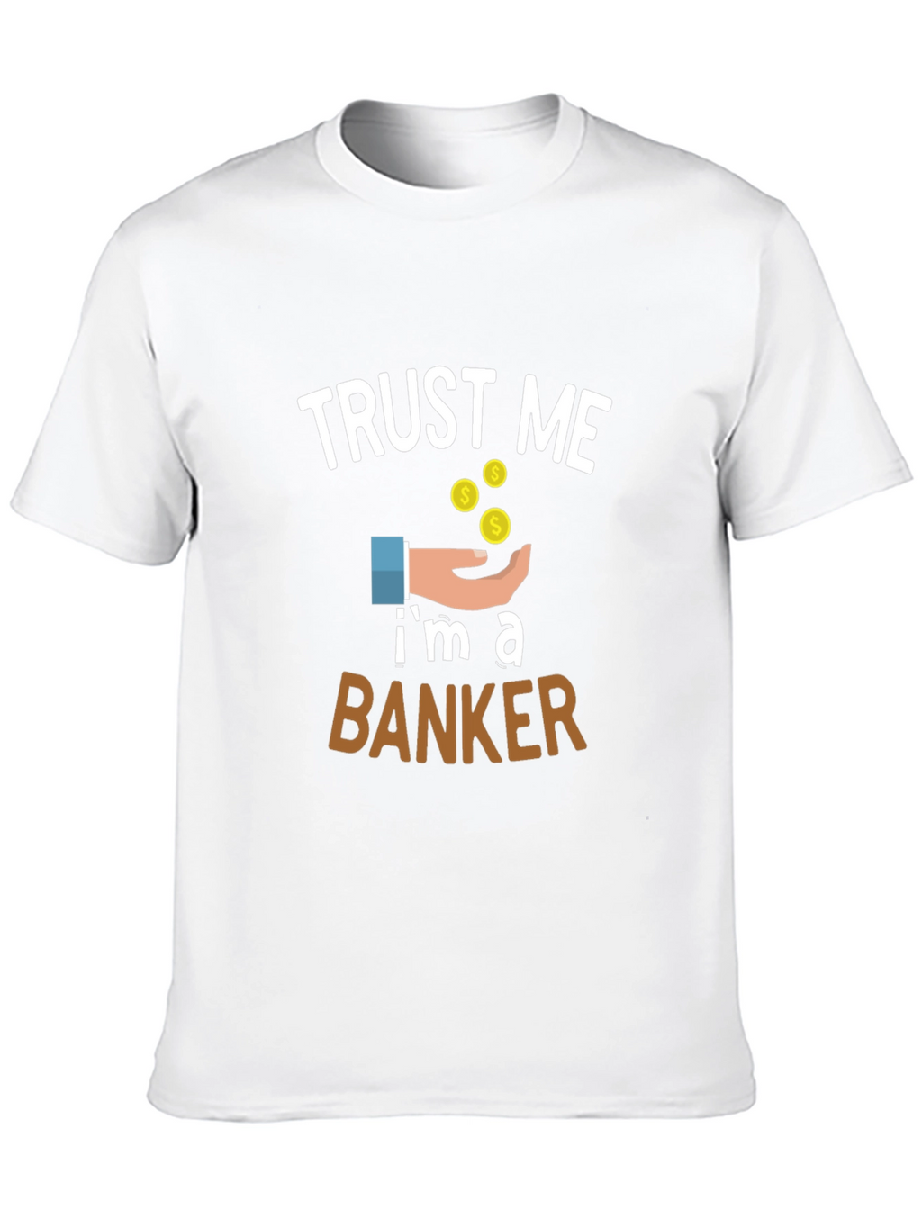 Trust Me Im a Banker Graphic Tee - Black